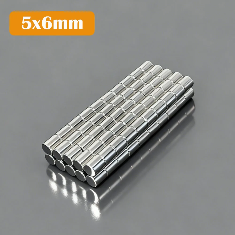 

Магниты неодимовые N35, 5x6 мм, круглые, сверхмощные, постоянные, NdFeB, для холодильника, DIY-магниты