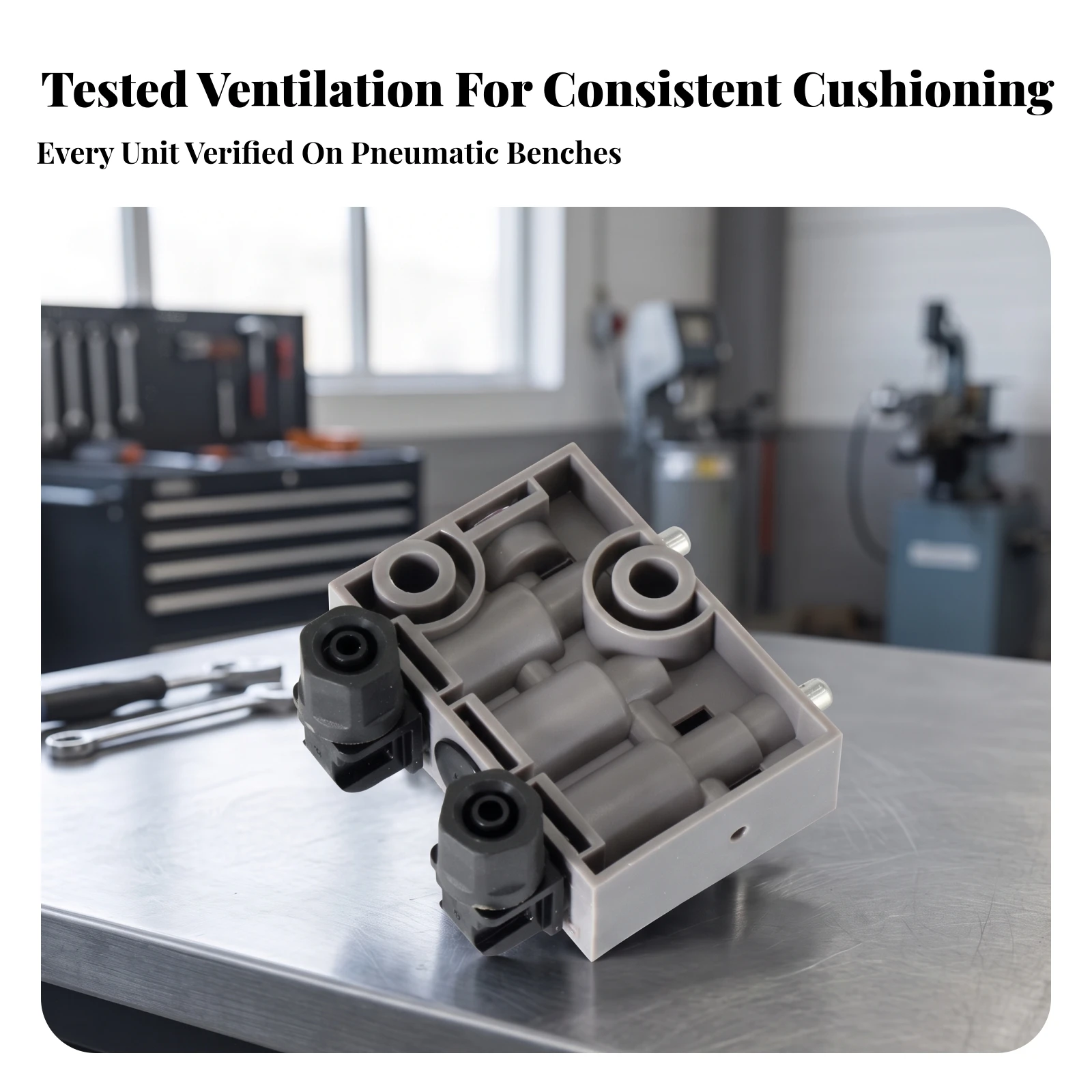 Air Shock-Absorbing Seat Valve Long-Lasting Air Seat Control Valve Reliable Consistent for Mechanics, Workshop Repairs