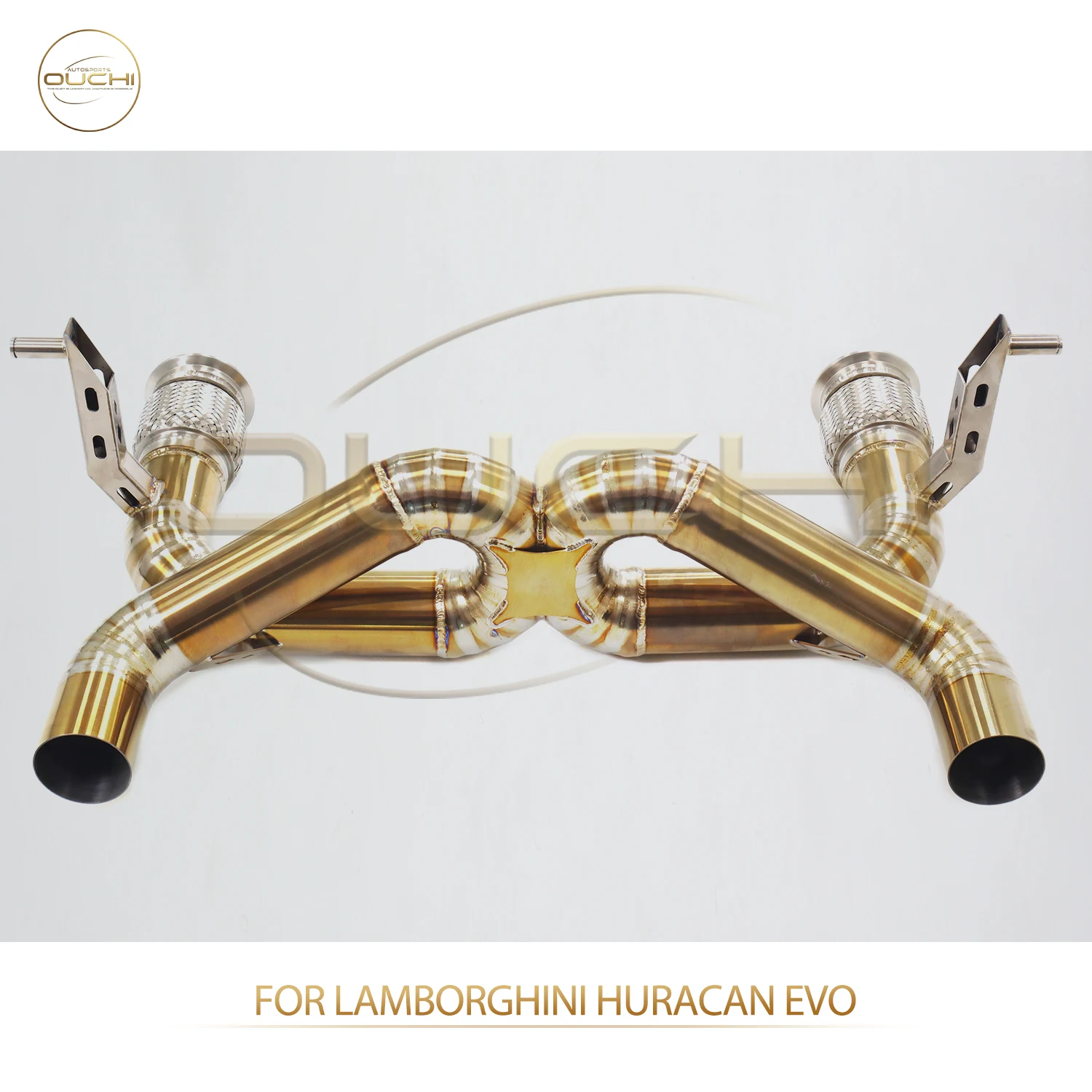 

OUCHI Factory Direct Sales Catback for Lamborghini Huracan EVO TC4 Exhaust Without Valve Car Accessories