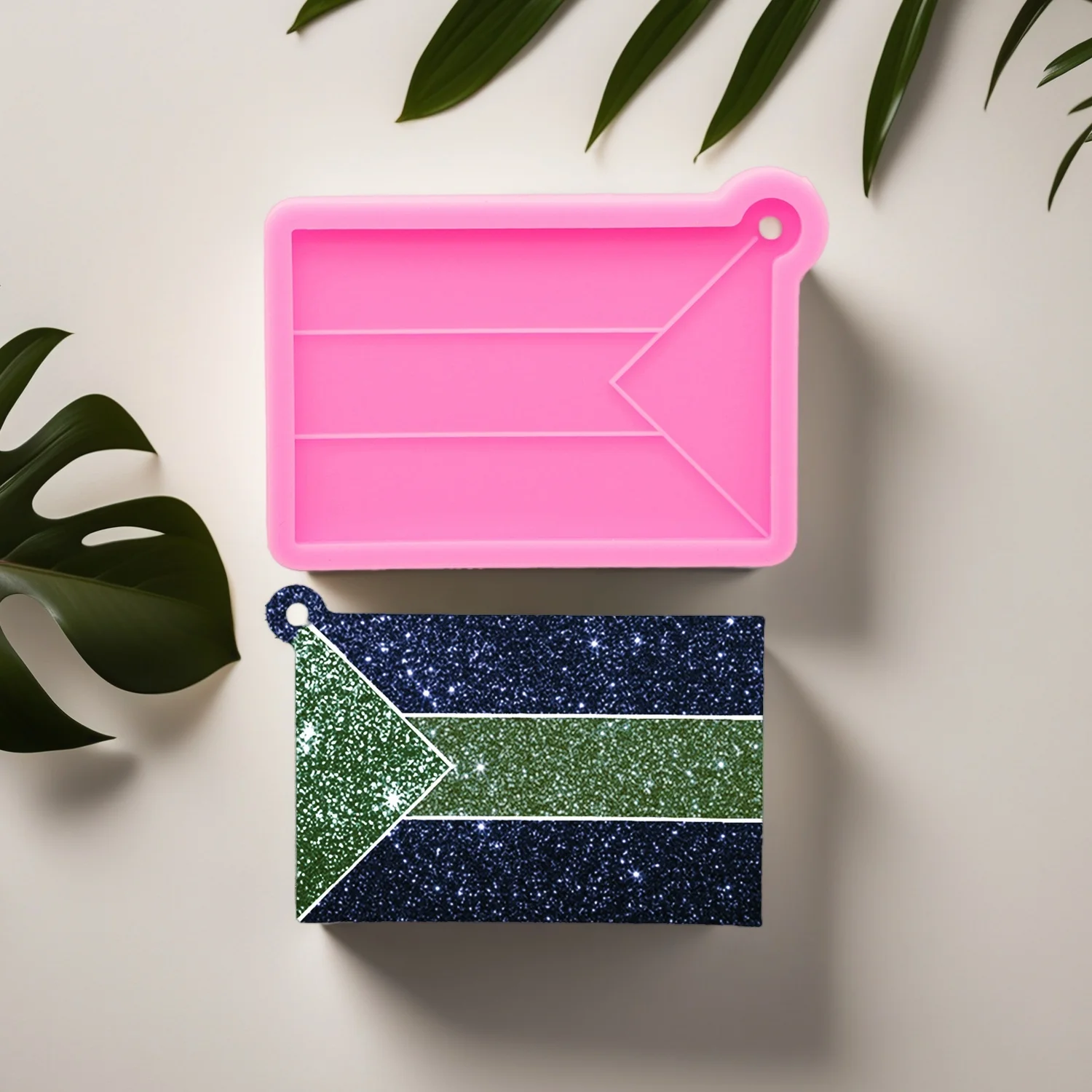 

Форма для флага Ливанского флага, силиконовая форма для эпоксидной смолы, сделай сам, литье из смолы, брелок, кулон, ювелирные изделия, ремесла