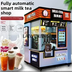 HLZ self-service milk tea automatic beverage vending machine robot selling milk tea shop customization