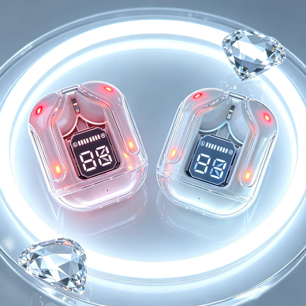 TWS Fone Bluetooth Headset Wireless Earphones Provide Transparent Vocal Rendering, Lightweight Body, Stable Pairing for Music
