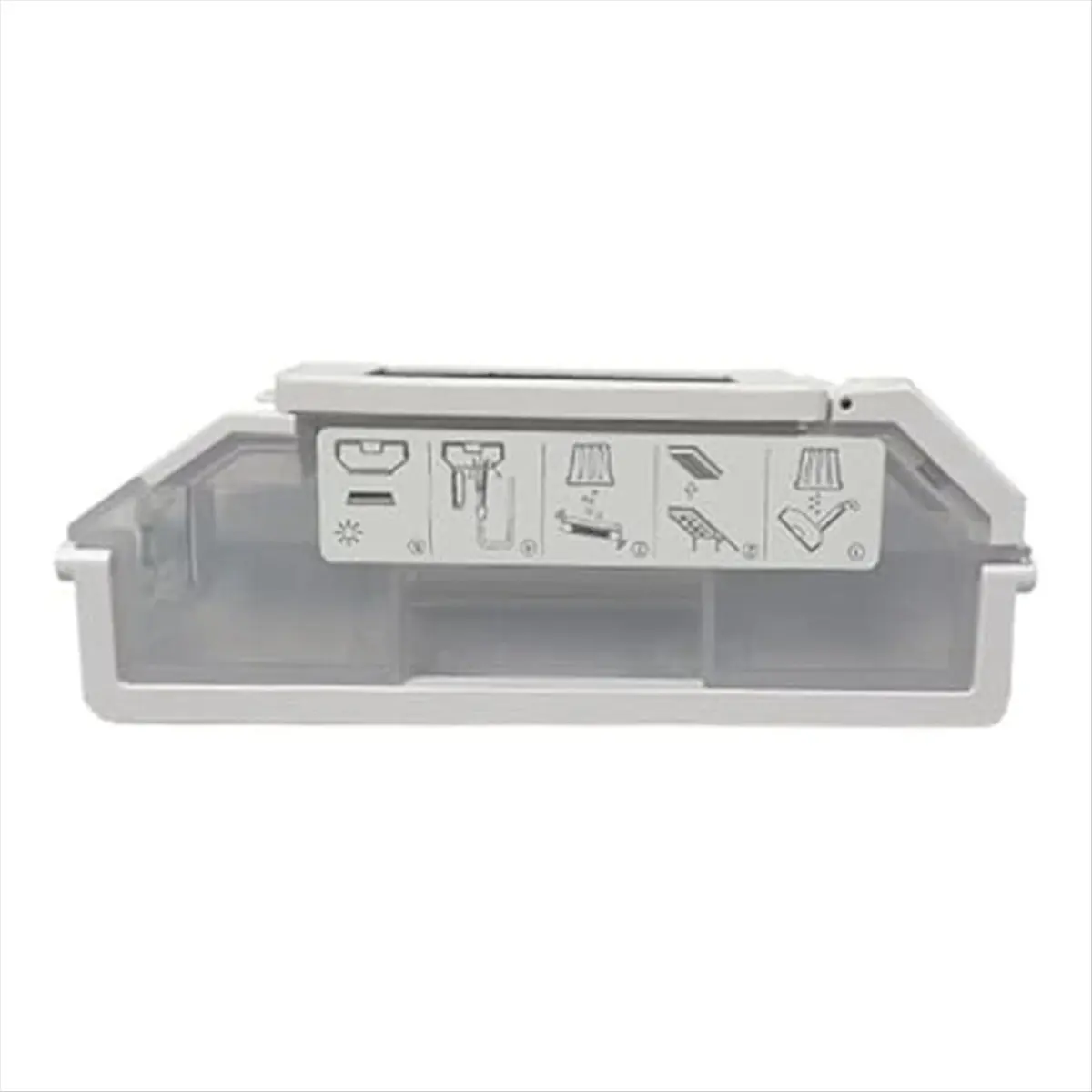 DT380 TO Dust Box with Filter for T30 Pro Omni / T30 OMNI Robot Vacuum Cleaner Accessories Replacement Dustbin