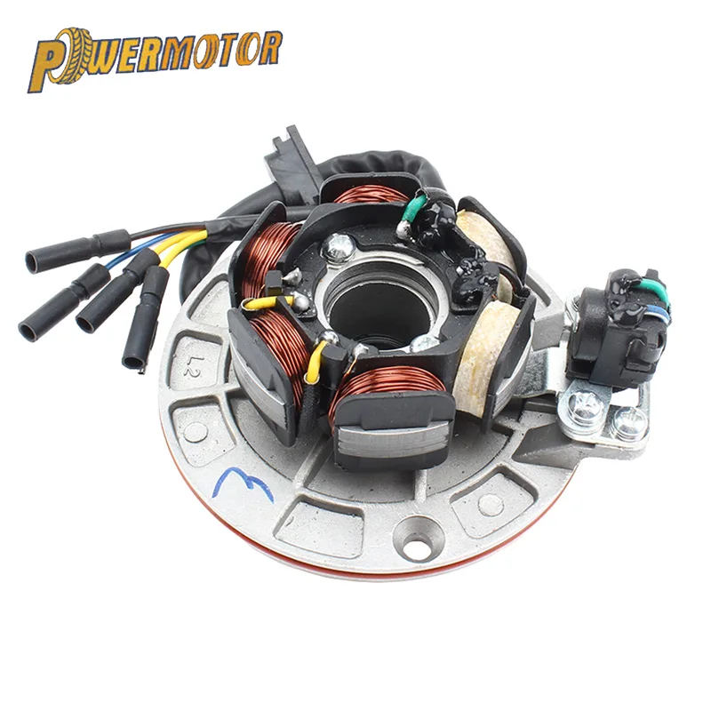 

Motorcycle Ignition Magneto Stator Magneto Generator Coil 5 Wires 6 Coils For YINXIANG 150CC 160CC Engine ATVS Go Kart Scooters