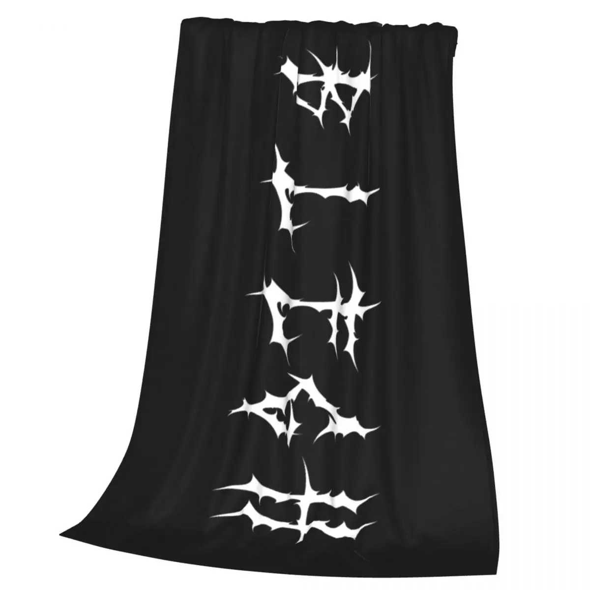 Blegh Heavy Metal Funny Metalcore Deathcore Death Metal Singer Metalhead Blanket Soft Warm Flannel Throw Blanket Cover for Bed