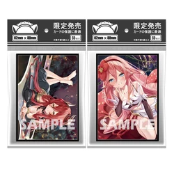 60PCS 62X89mm Anime Card Sleeves Traptrix Rafflesia Traptrix Allomerus Board Game Trading Card Protector for YGO