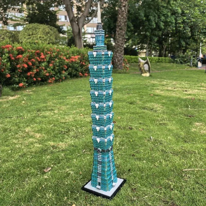 مجموعات مباني منزل تايبي، مجموعة نماذج كتل المباني المعيارية لمتجر شقة المدينة، هدية للبالغين والأطفال 2327 قطعة #3