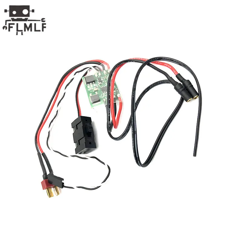 Rc Car 23CC- 45CC Engine ESC Electric Power Line Stop Switch of One Key Electric Start for 1/5 Hpi Rofun Baha Km Rovan Baja Losi