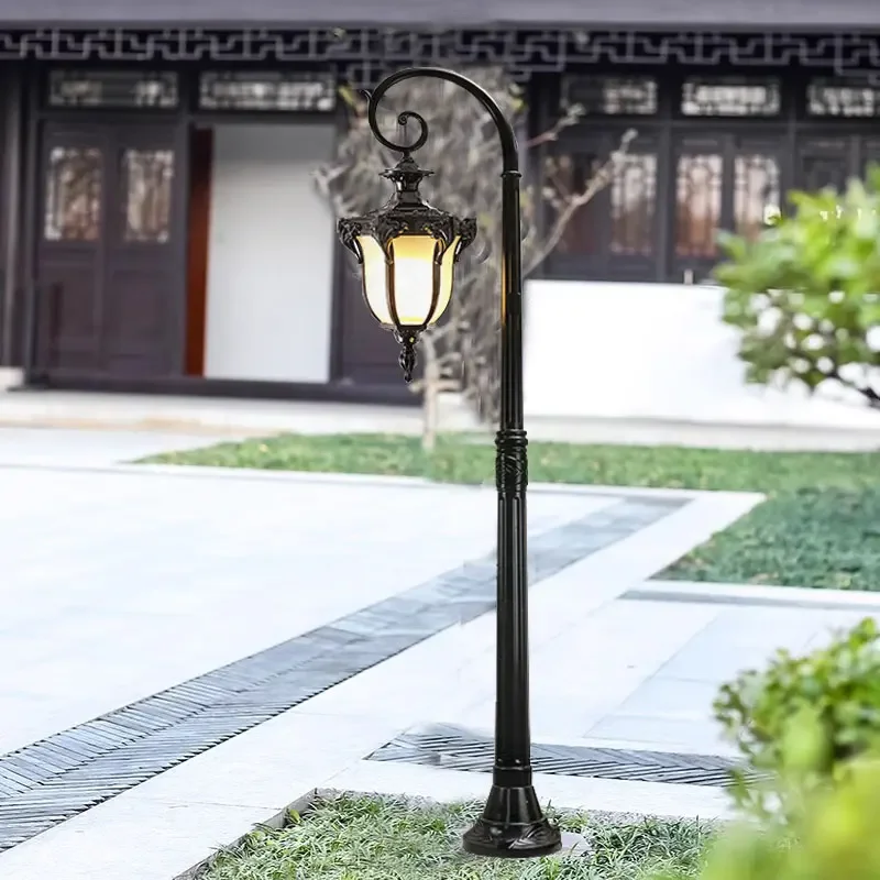 Outdoor Waterproof Courtyard Grassland Household Vintage Garden Courtyard Butterfly Lawn Lamp