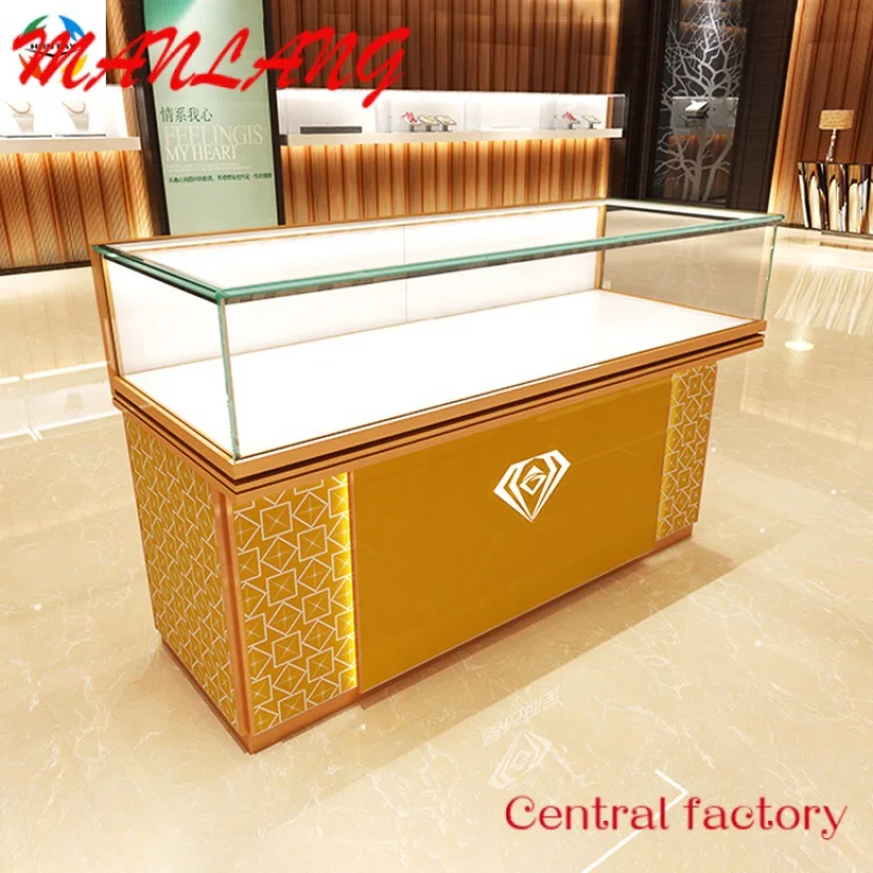 

CustomHigh Quality Custom Clearly Ultra Glass Jewel Display Cabinet With Storage Jewelry Shop Interior Design Ideas Jewellery Sh