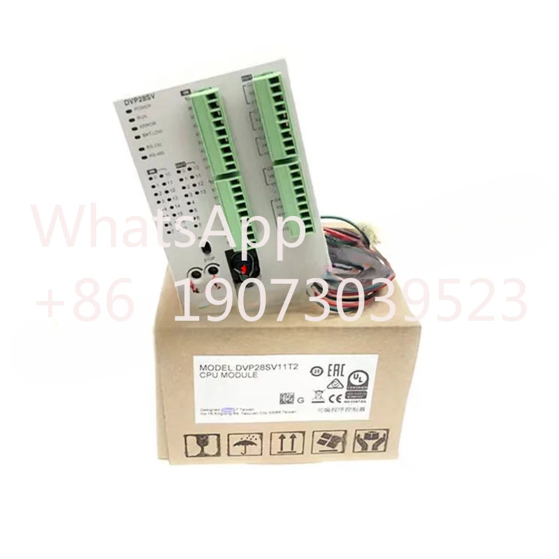 New Original PLC Controller DVP28SV11T2 DVP28SV11R2 One Year Warranty,Fast Shipping