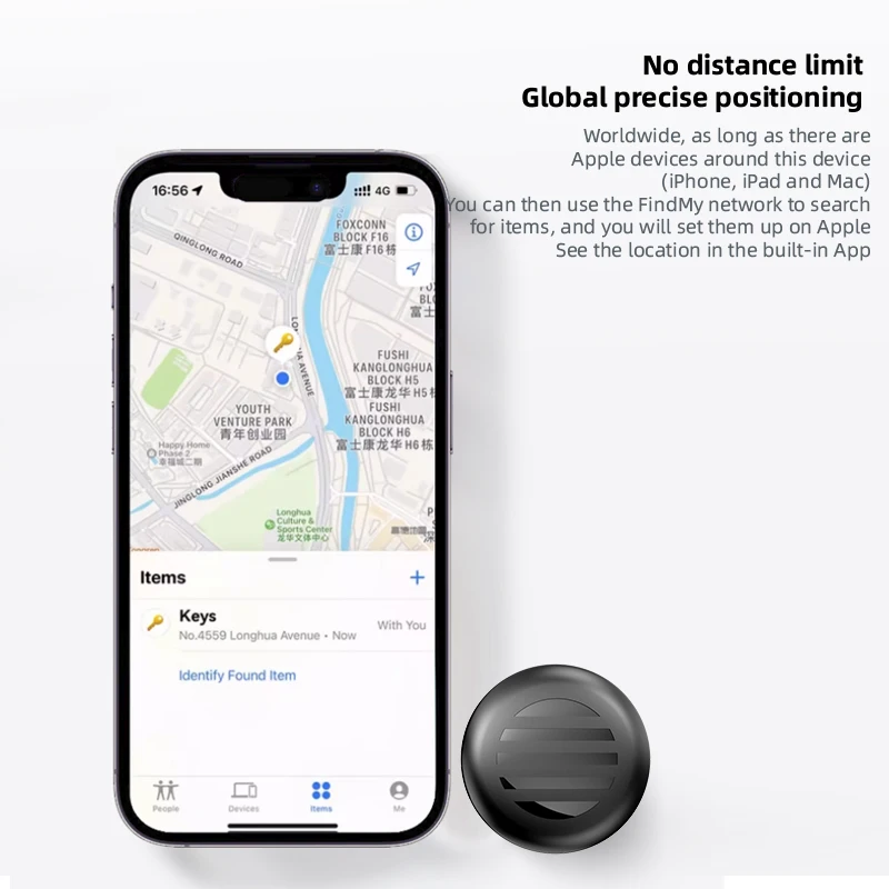 Key Finder Gps Localizador Spy Gadgets Anti-loss Smart Tracker Tags for Pets, Wallet，kids Loud Alert, Long Battery