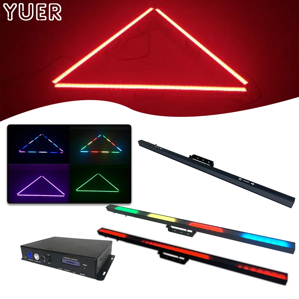 Matte Lens RGB 40x0.5w Pixel Bars Led Linear Strip Light Addressable Background Decoration Wall Wash Party Stage Pixel Bar Light