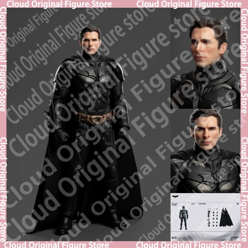 

In Stock INART Studio New Batman Action Figure DC The Dark Knight Trilogy Figurine 1/12 Bat Man Statue Model Customized Toy