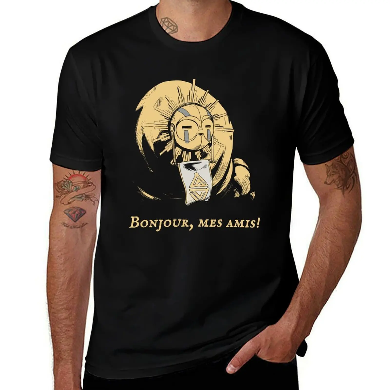 

Винтажная футболка Clair Obscur Expedition 33 Esquie Gamer 90-х годов с фанатом, летняя футболка в тяжелом весе, футболки с аниме для мужчин