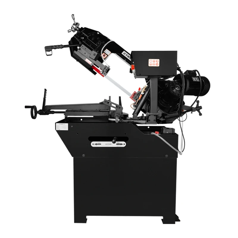 New CTBS260G Sawing Machine Band Sawing Machine Small Desktop Metal Cutting Machine Horizontal Band Woodworking