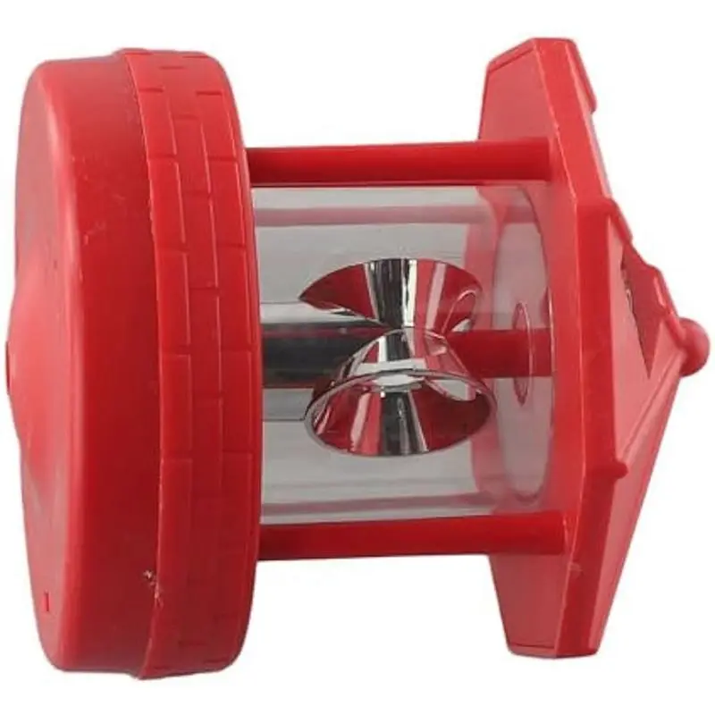 BMBY-2X LED Solar Powered Lighthouse,360 Degree Rotating Lamp LED Solar Lighthouse Landscape Path Lights A