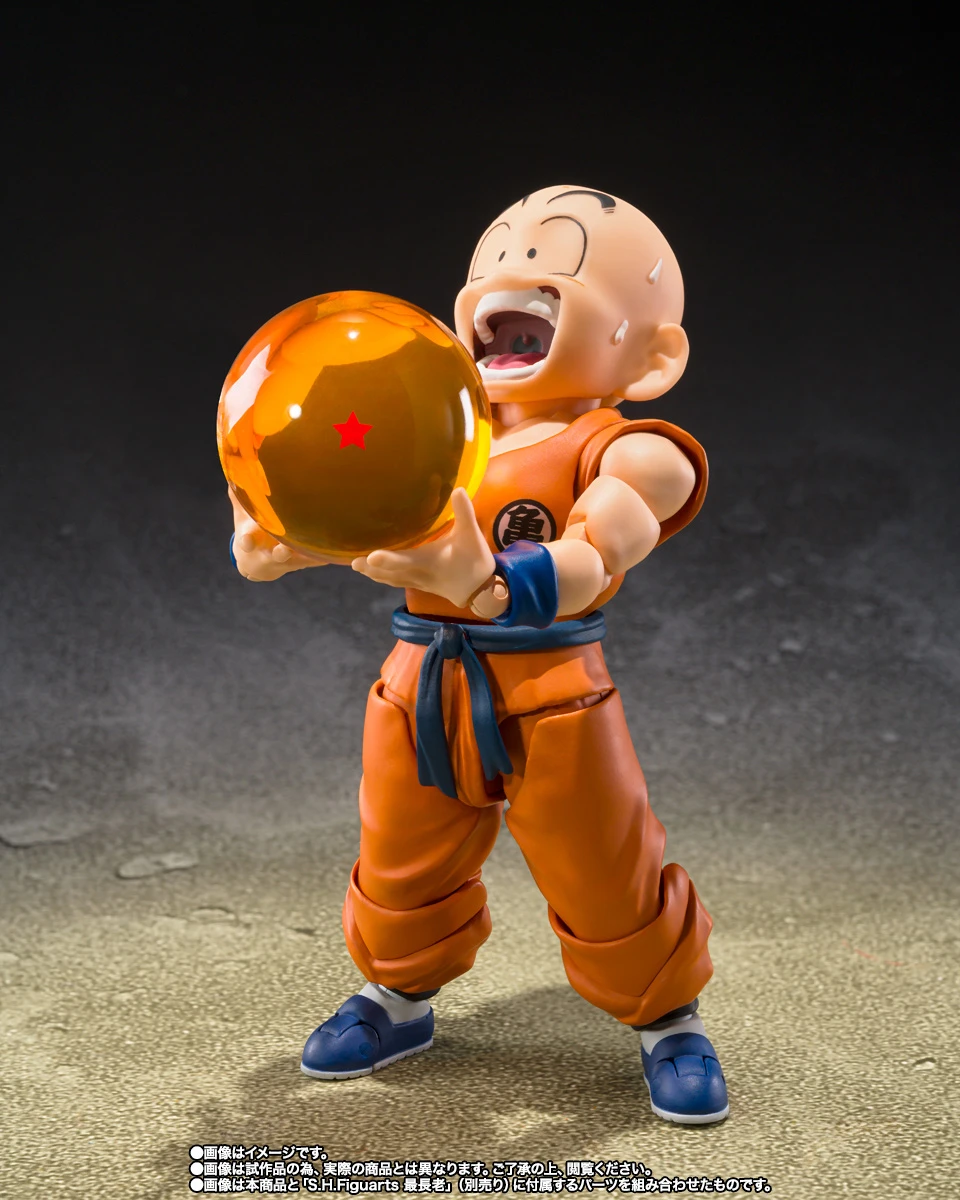 

Pre-sale Bandai 2026 February S.H.Figuarts SHF KRILLIN -SON GOKU’S OLD FRIEND Anime Action Figure Model Toys
