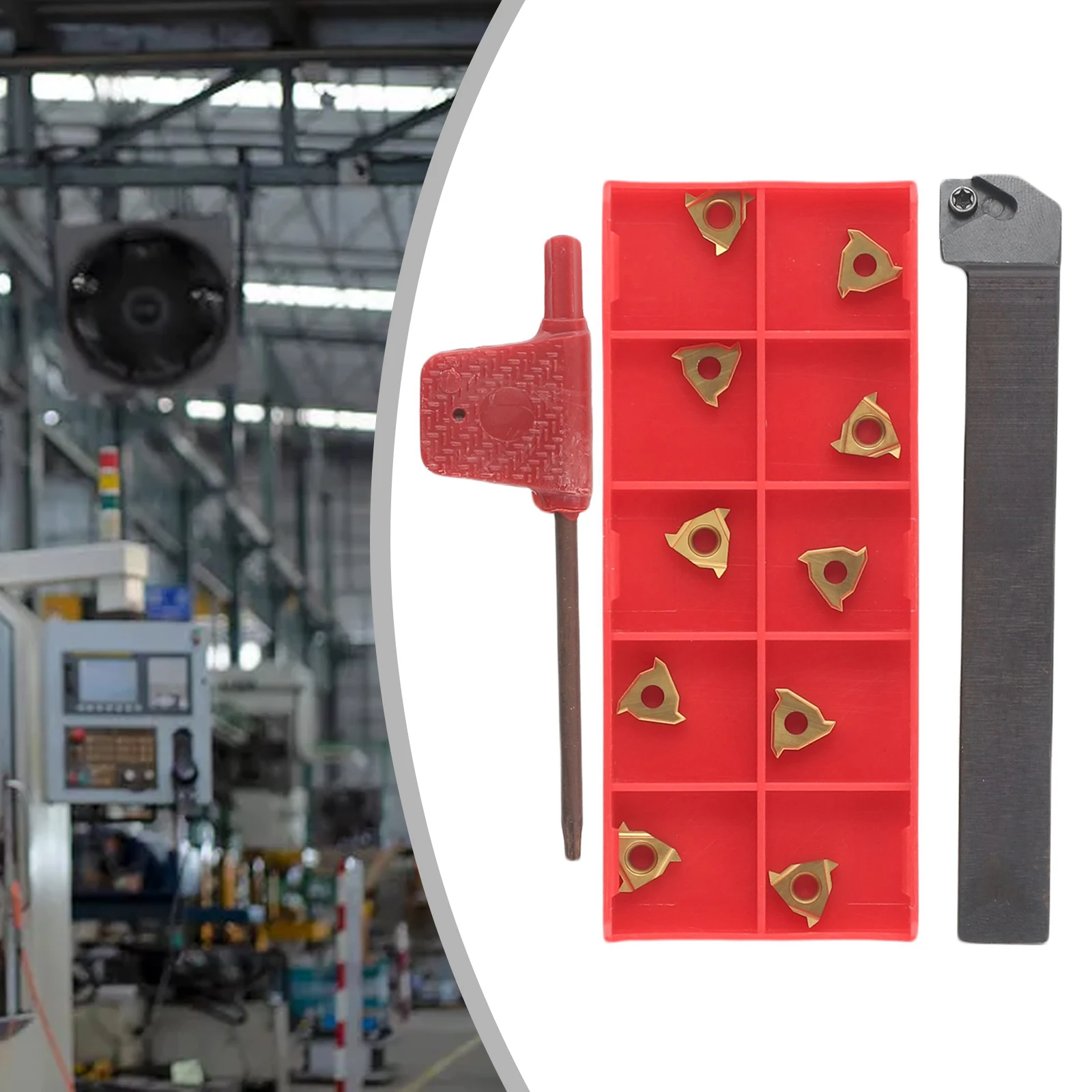Turning Tool Holder Versatile SER 1212H11 CNC Lathe Turning Tool with 11ER AG60 Carbide Insert for Different Applications