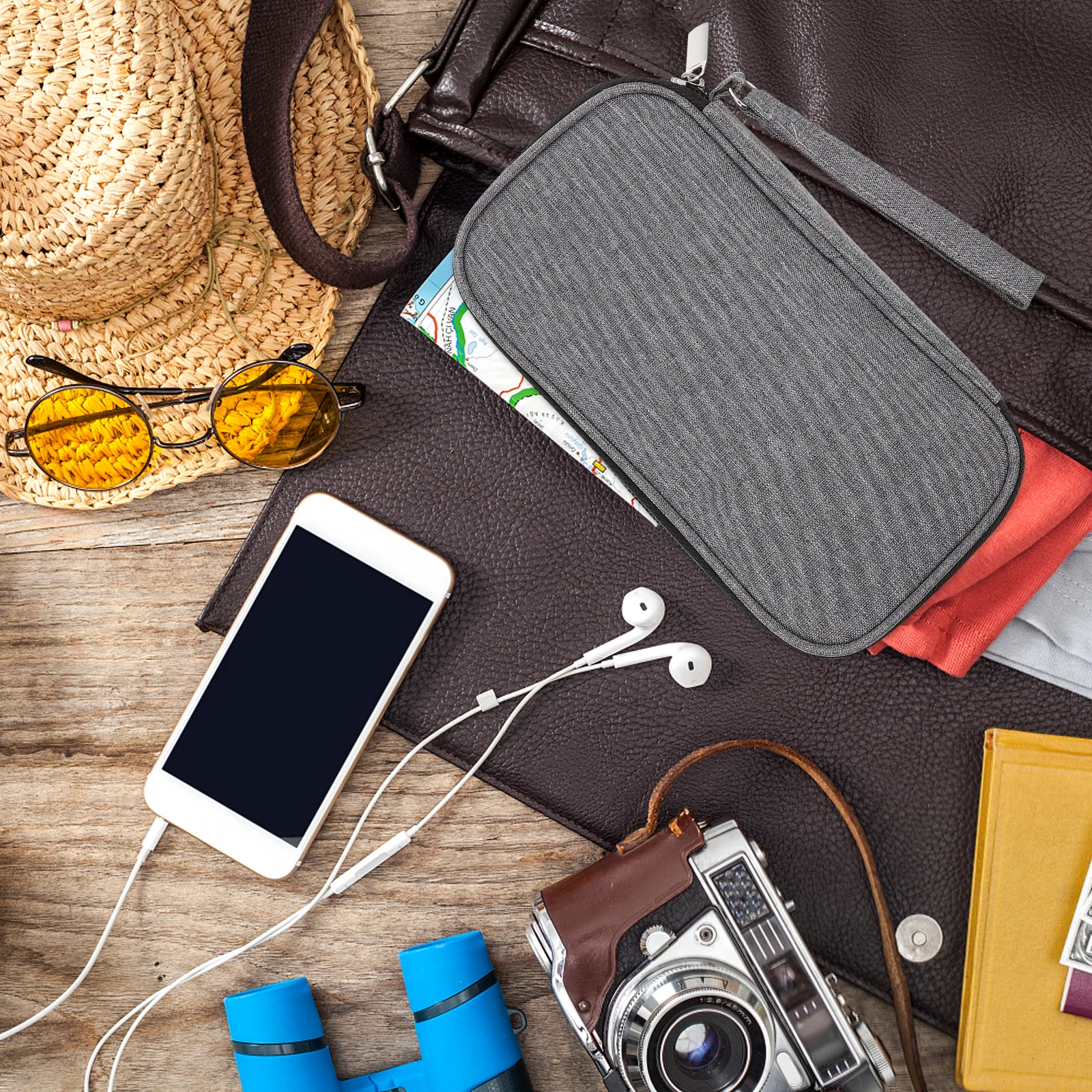 

1Pcs Portable Data Cable Bag High Quality Cotton Oxford Cloth Earphone Storage Pouch Organizer Shockproof Lightweight