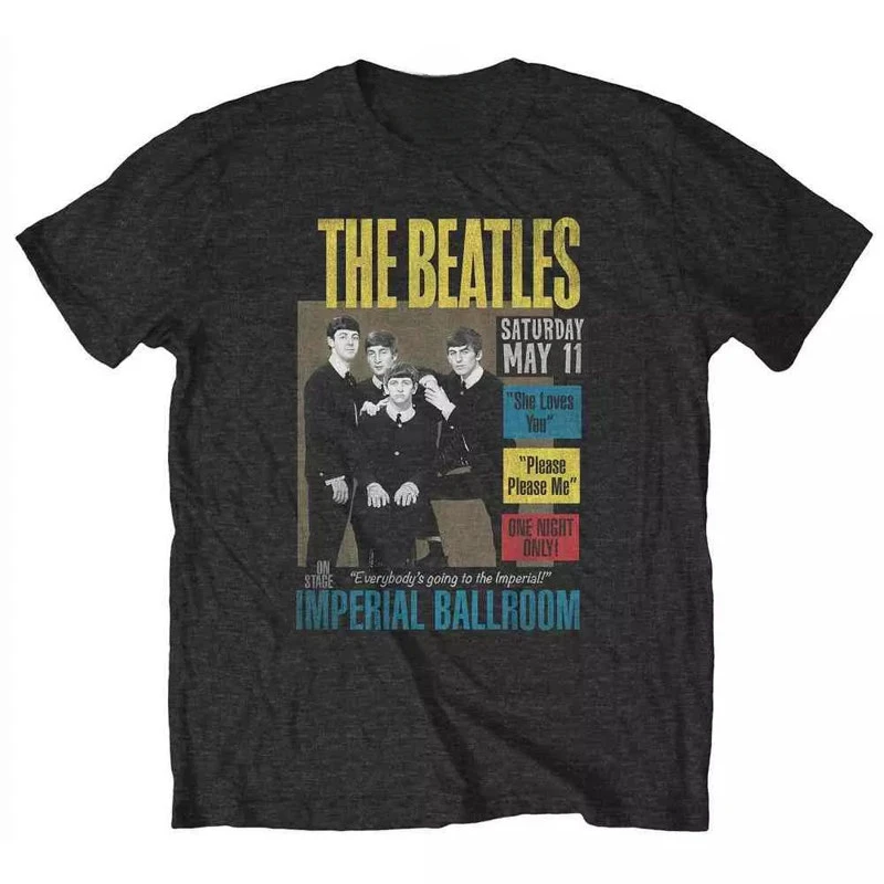 The Beatles 1962 The Cavern Club Casual T-shirt Men's and Women's Luxury Band Brand Top