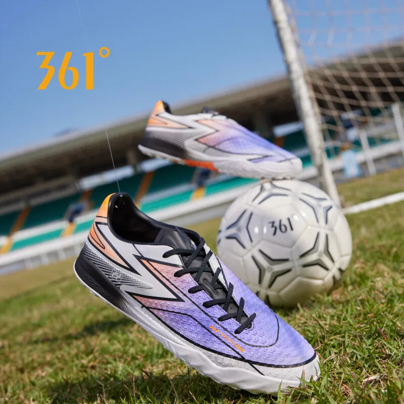 

361 Degrees Men Soccer Shoes TF Youth Training Football Boots Outdoor Ultralight Non-Slip Turf Sneakers Chuteira Campo 672417903