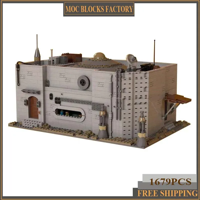 

Строительные блоки Moc, звезда, фильм, военный замок, базовая модель, технология, кирпичи, сделай сам, сборка, строительная игрушка, праздничные подарки