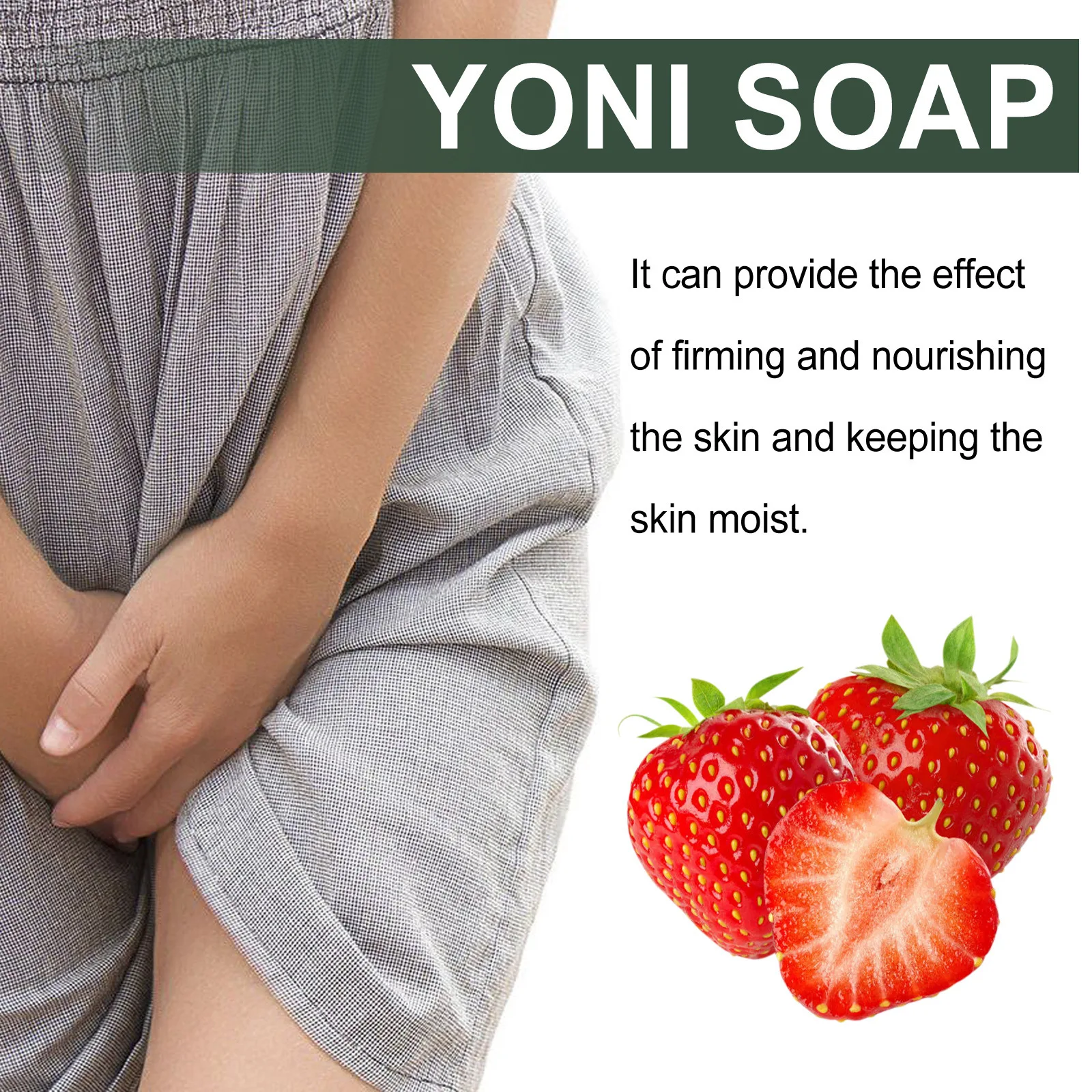 Yoni Soap Feminine Hygiene Vaginal Clean PH Balance Remove Odor Itch Deep Cleaning Moisturizing Body Brighten Vagina Care Soap