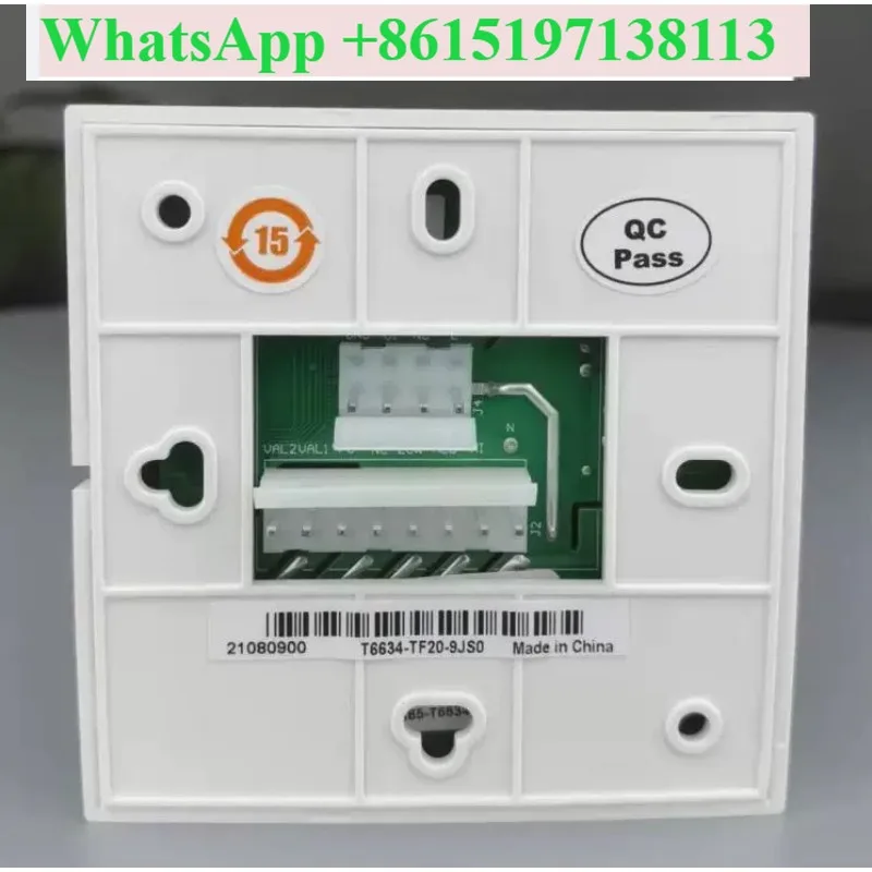 Suitable for JohnsonT6634-TE20-9JS0 fan coil, air conditioning heating and cooling LCD thermostat
