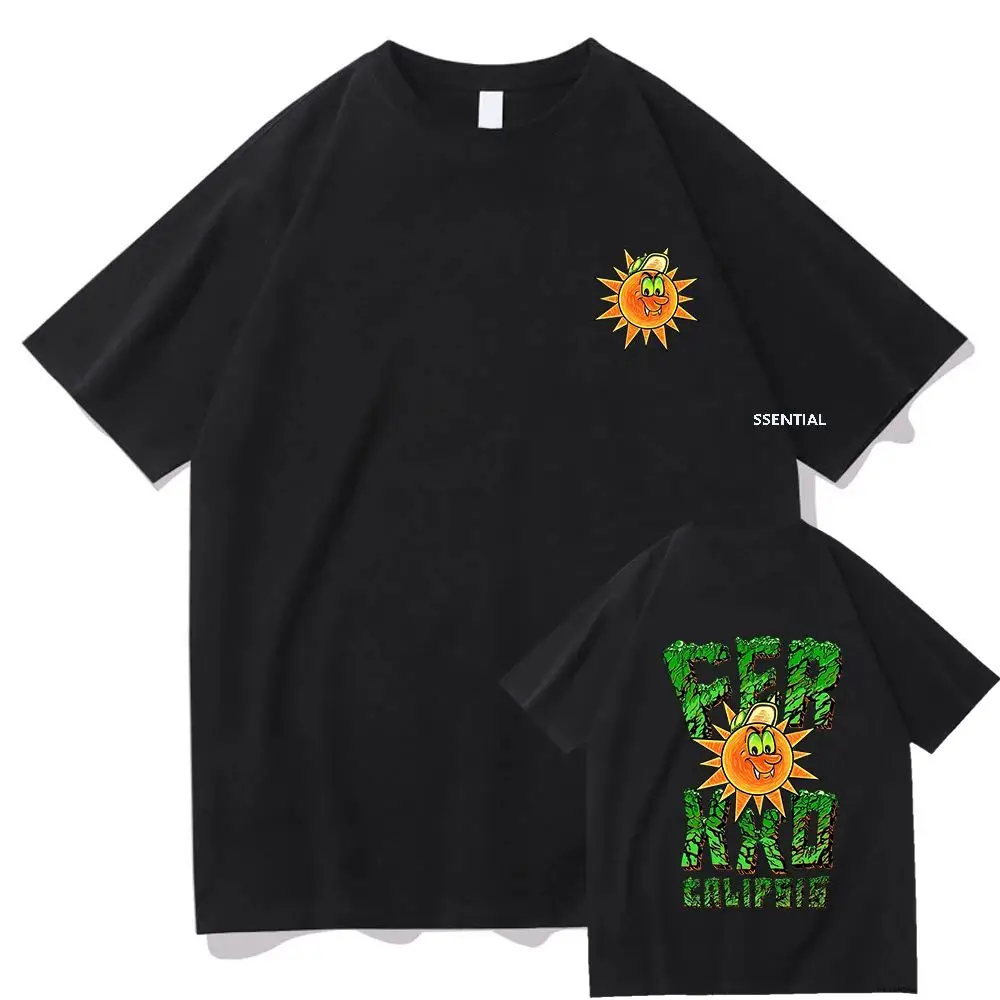 Classic FerxxoCalipsis Tour 2025 T Shirts Feid Men/Women Clothing Hip Hop Tops Vintage Unisex Streetwear Cotton Graphic T-Shirts