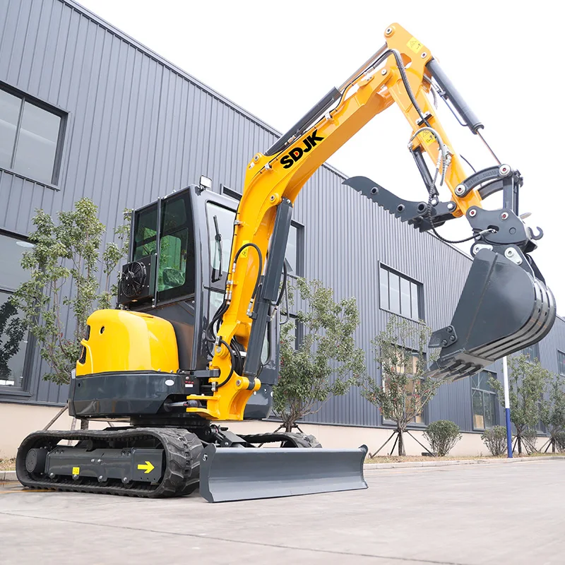 

Многофункциональный мини-экскаватор, гидравлический гусеничный тип, настраиваемый закрытый, небольшой экскаватор 0,8 тонны-3,5 тонны для быстрой доставки