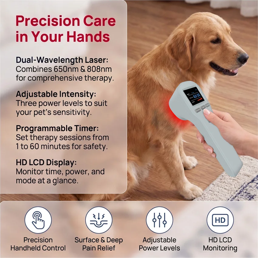 Sports Injury Recovery LLLT Therapy Device For Muscle Tear Sprain Contusion Red Infrared Light For Swelling Reduction Portable Physiotherapy Machine