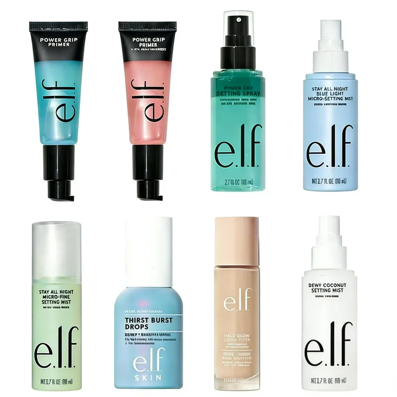 Fashion Hot Elf Power Grip Primer Gel Brightening Hyaluronic Moisturizing Lasting Face Brighten Contour Nature Makeup Cosmetic