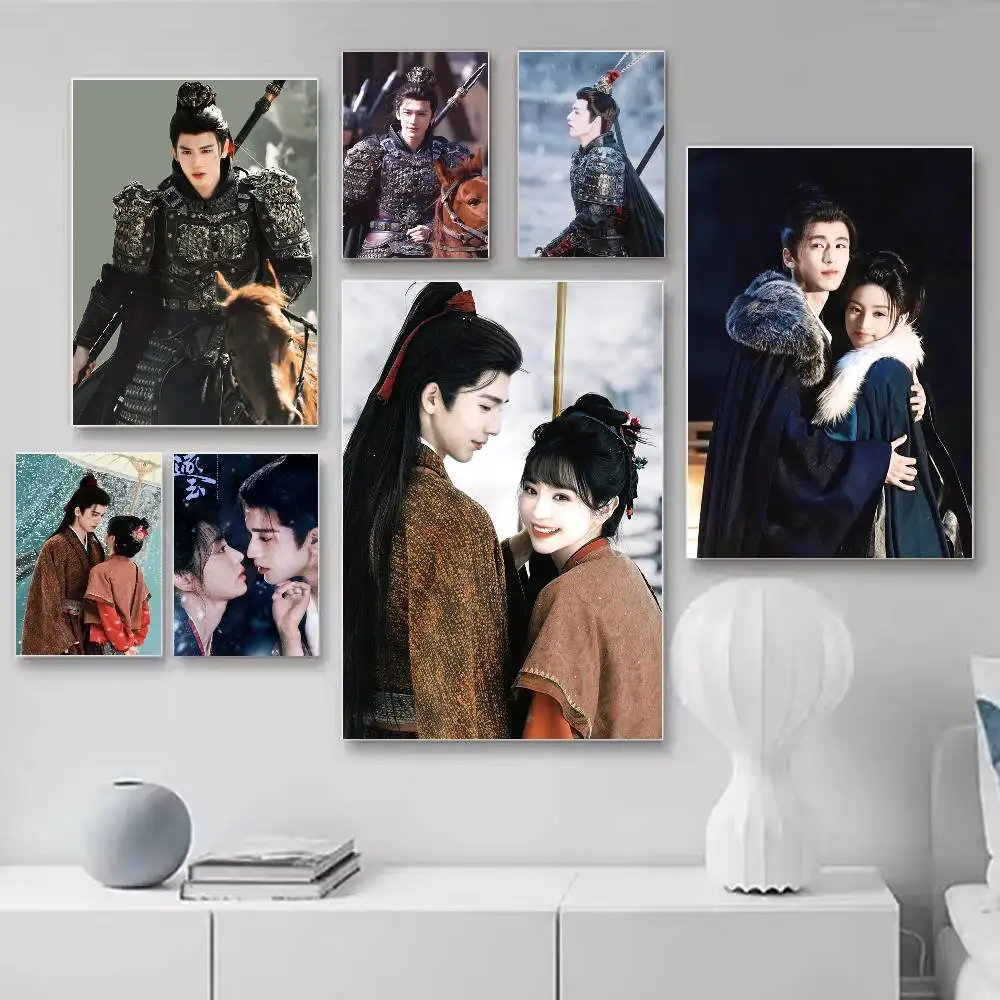Pursuit of Jade zhang linghe xie zheng Poster HD Quality Wall Art Retro Posters For Home Room Wall Decor Self Adhesive