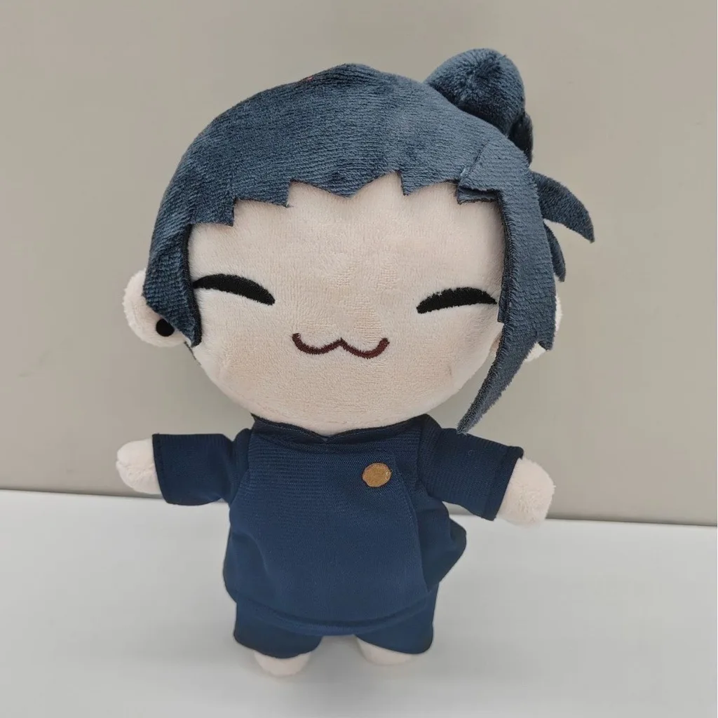 8,66 pulgadas Kawaii Jujutsu Kaisen juguete de peluche dibujos animados Anime Geto Suguru Satoru Gojos peluches almohada lirio juguetes para niños marioneta de mano