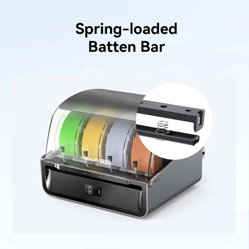 CREALITY CFS 4X Multi-Color Printing Add-On Kit Moisture-proof Filament Storage Filament System for HI K2 PLUS 3d Printer Parts