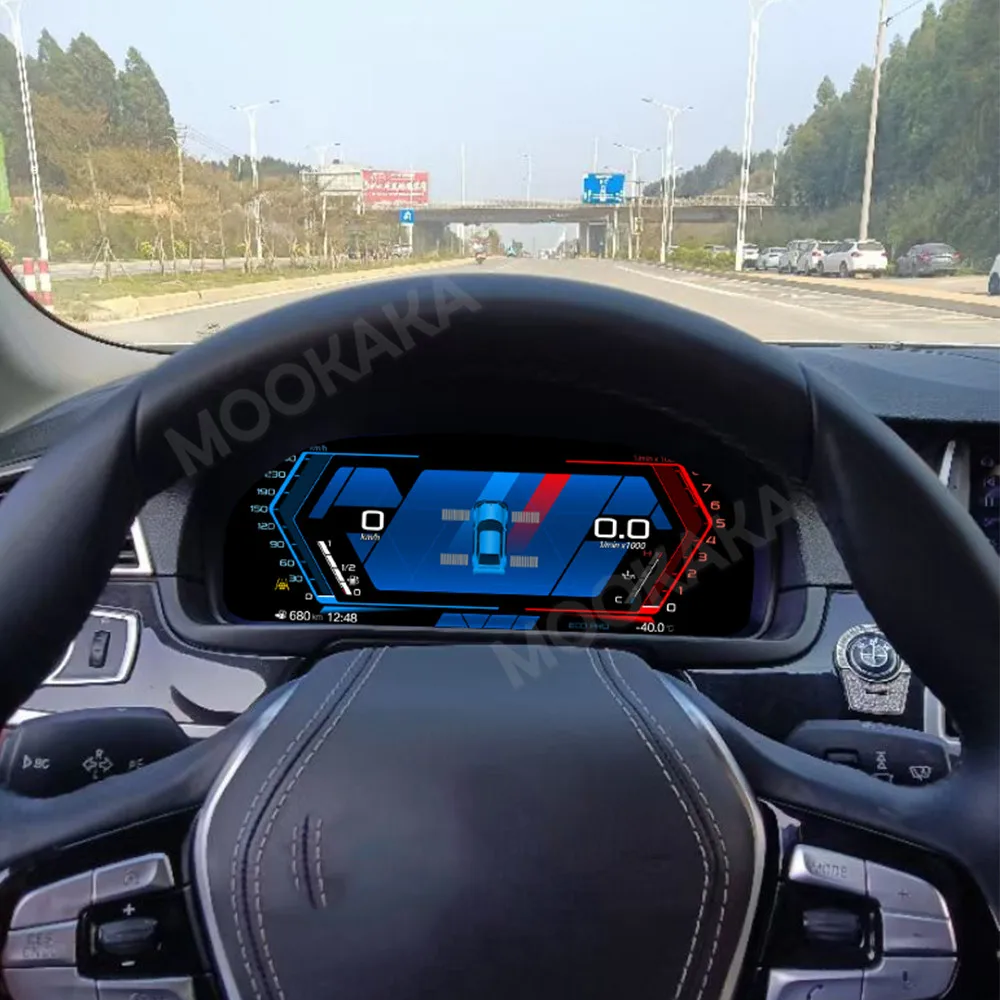 For BMW 5 series GT F07 F10 F11 2009-2016 Car LCD Dashboard Digital Cluster Cockpit Instrument Speedometer Multifunctional