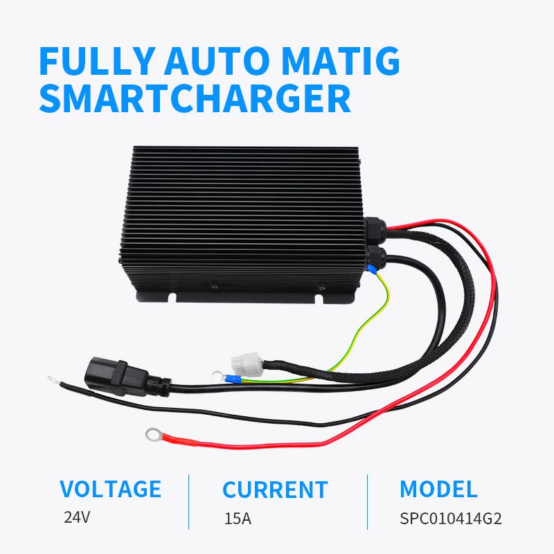 

Зарядное устройство ESCH24V15A 24В 15А для электрической тележки Big Joe E30 EZ30, замена 1115-520014-00, 1130-510000-00