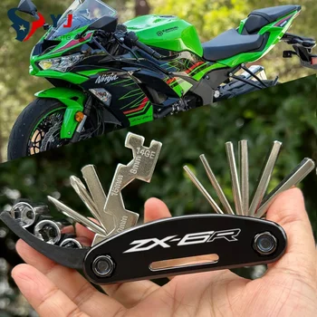 Moto ชุดเครื่องมือซ่อมไขควงสำหรับคาวาซากินินจา ZX6R ZX-6R ZX7R ZX10R ZX-10R ZX-25R ZX-14R 6R ZX 7R 9R อุปกรณ์เสริม