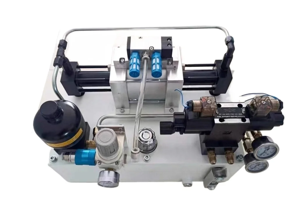 Air-to-oil energy-saving hydraulic station Small hydraulic equipment Hydraulic system Motor oil pump station Fixture special