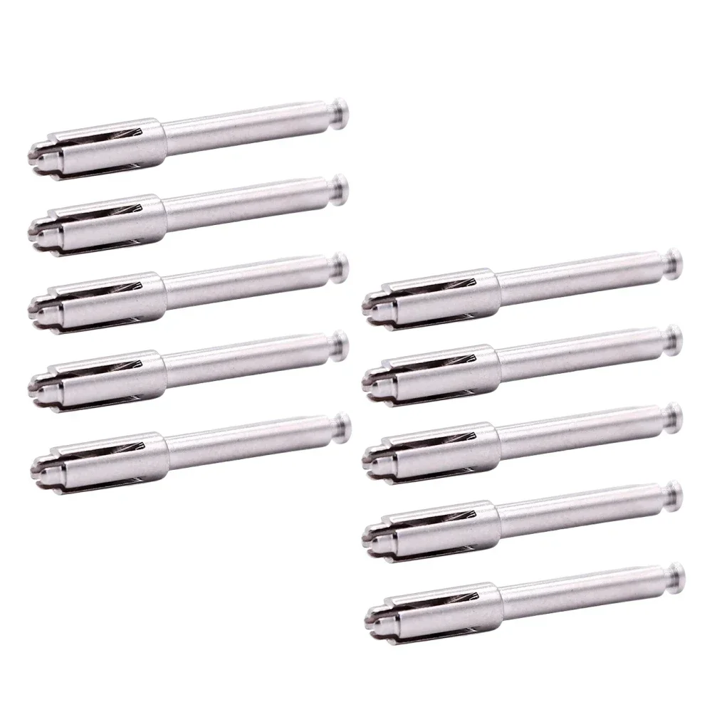 5/10pcs Dental Mandrel Stainless Steel Soflex Flexi Disc Fit RA Shank Clip Rotary Tool for Polishing Disk 3M Disc Chuck