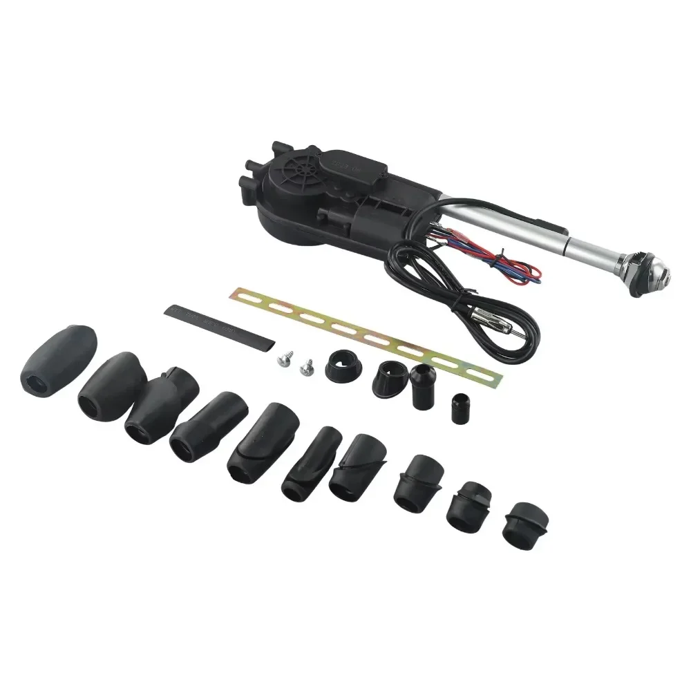 

12V AM FM Transmitter Aerial Electric Antenna Automatic Telescopic For Mercedes/ For Benz/ W140/W126/W124/W201 Car Accessory