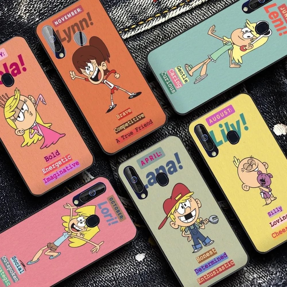 The L-Loud H-House Cartoon Phone Case For Samsung A 10 11 12 13 20 21 22 30 31 32 40 51 52 53 70 71 72 73 91 13 shell