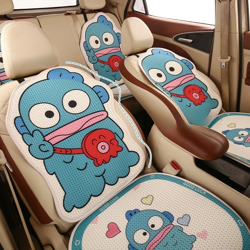 Universal Car Seat Cushions Cartoon Cute Seat Protection Pads Seats Cover Breathable Non-slip Kawaii Car Accessories Interior