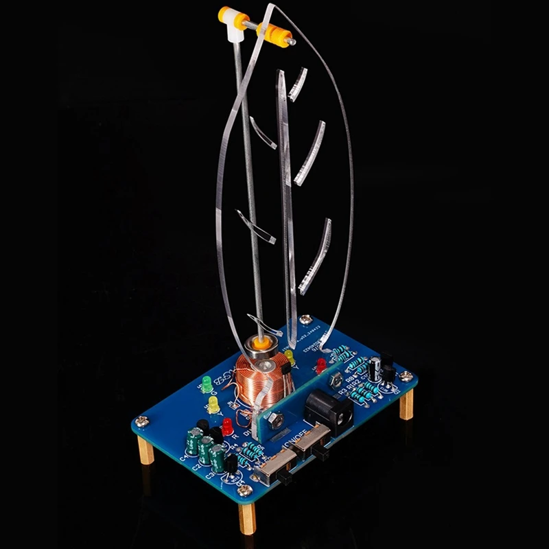 Kit elektronik DIY ayunan elektromagnetik lampu bergerak levitasi magnetik bagian longgar latihan solder