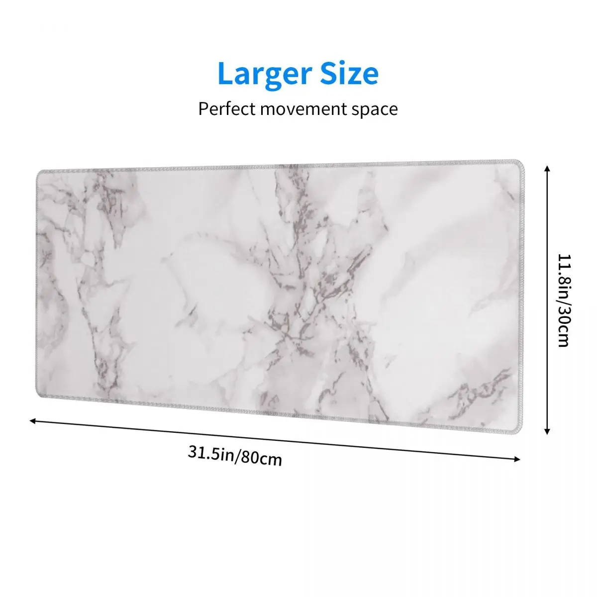 Marble Pattern Rubber Keyboard Pads