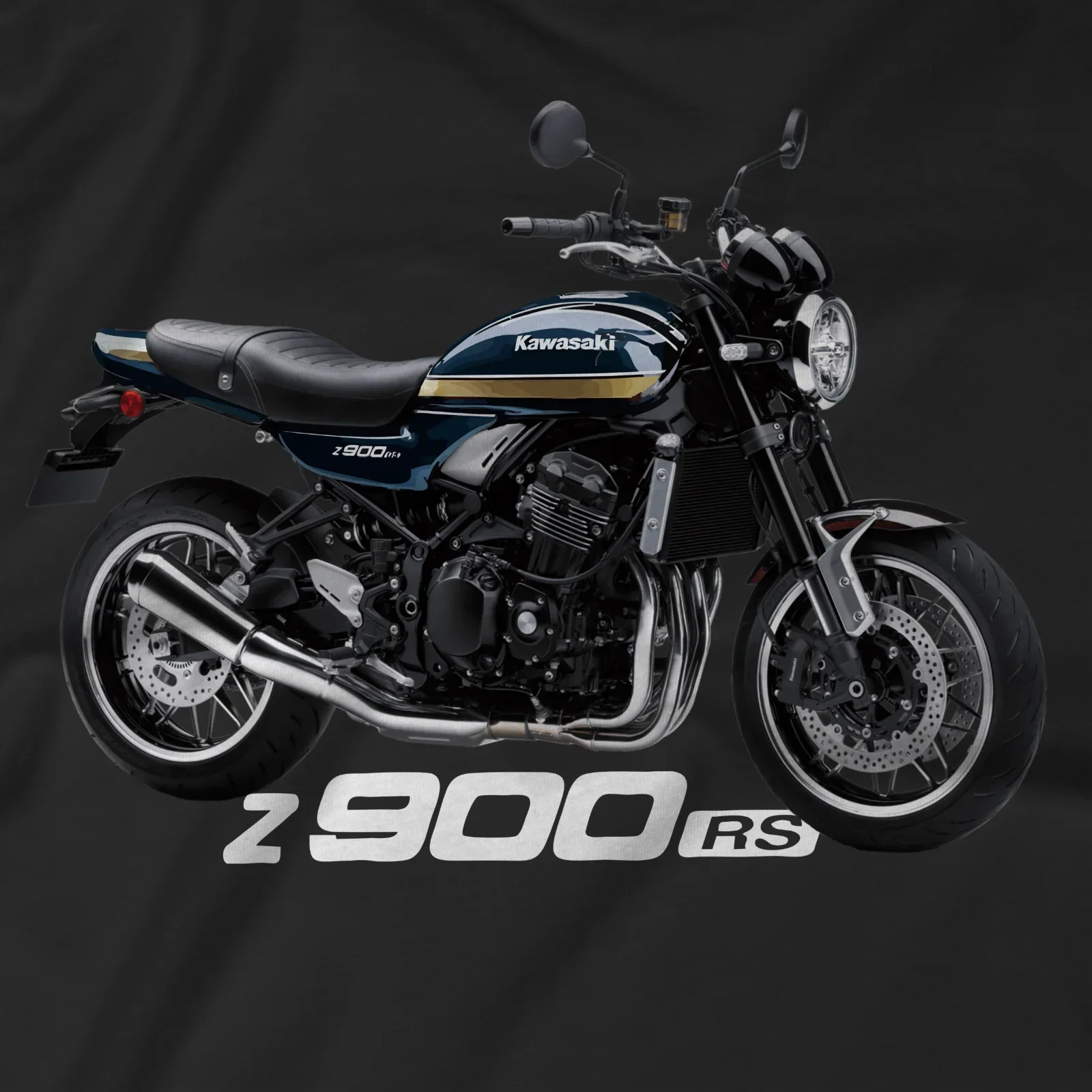 100% Cotton O-Neck Summer Short Sleeve Casual Mens T-shirt Size S-5XL Classic Japanese Motorcycle Z900 RS Motorcyclist T-Shirt