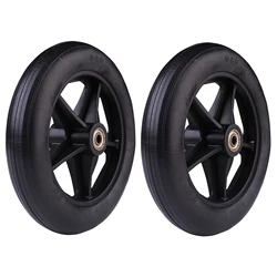 2pack/lot Wheelchair Front Wheel With Bearing For Smooth Ride Easy To Clean And Duty Wheelchair