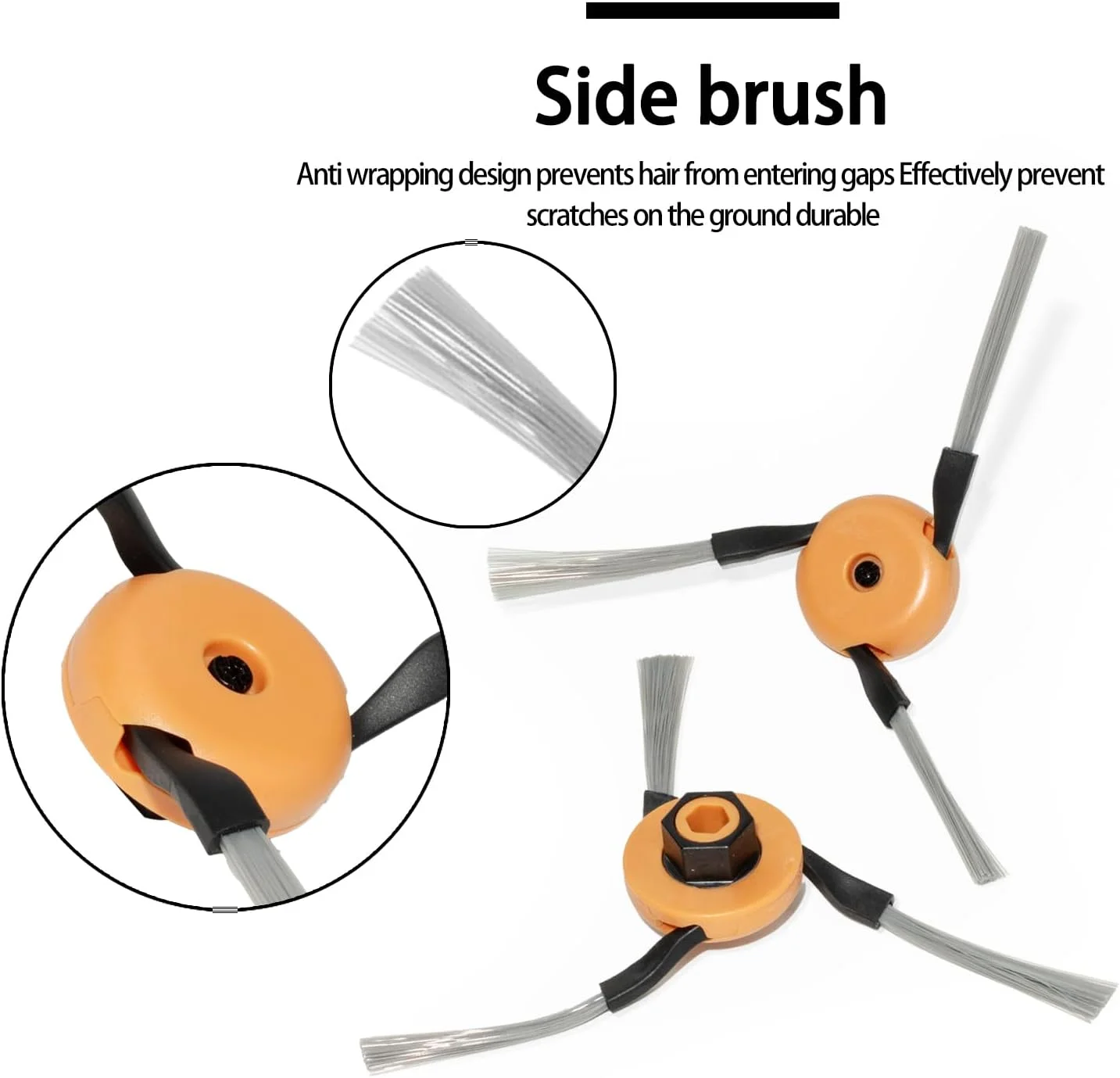 Dreame X60 Ultra/X60 Master/X60 Max Ultra  Accessory Robot Vacuums Cleaner Dust Bag Main Side Brush Hepa Filter Mop Cloths Spare view 3