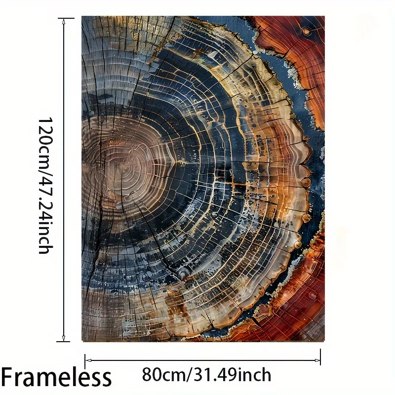 1db Absztrahál Élőfa Cirkusz porondja Filmtéma Mesterkedés nyomtatás, 31.49x47.24 hüvelykes frameless Dohosodik fali Akasztás decoratie, Színes Kavarog mintás poszter